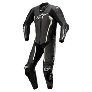 Macacão Alpinestars Missile V2 - Preto e Branco - 1 Peça
