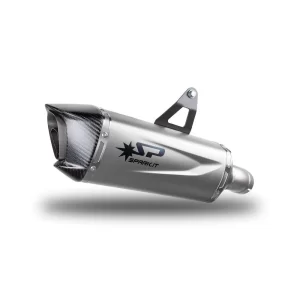 Silenciador SPARK FORCE EVO com ponteira de fibra de carbono.